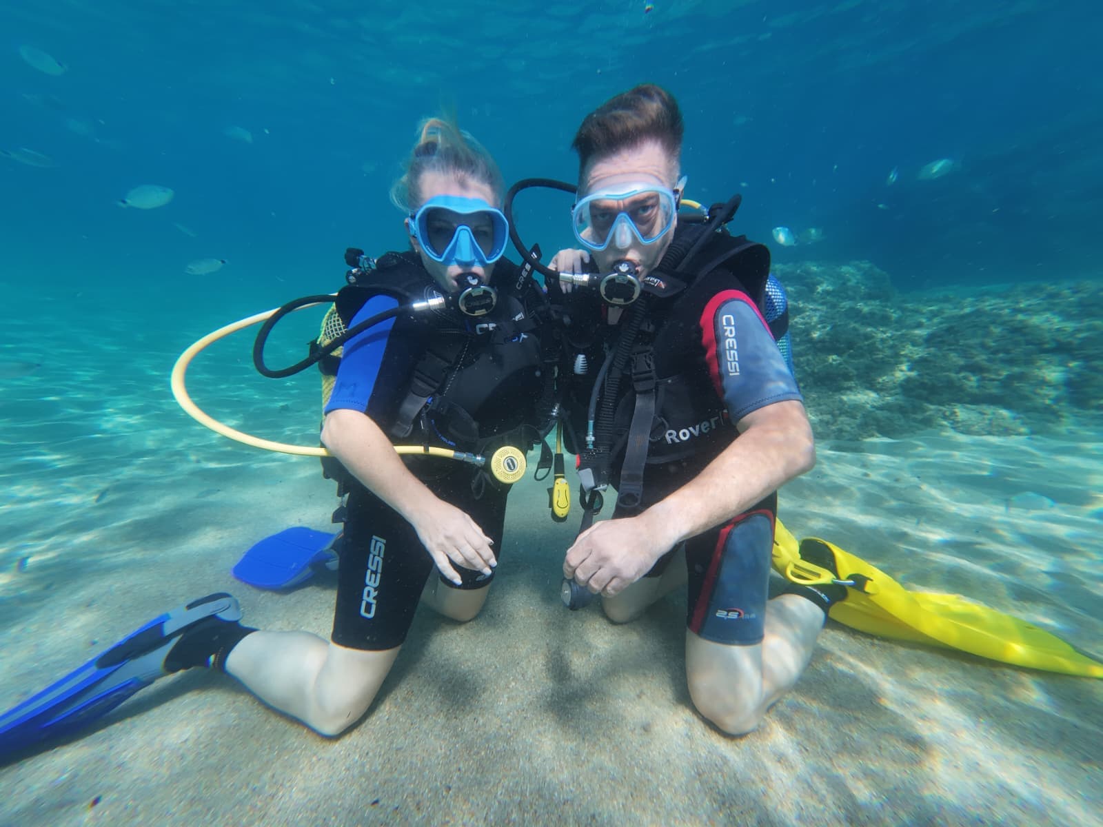 Iniciación de buceo 